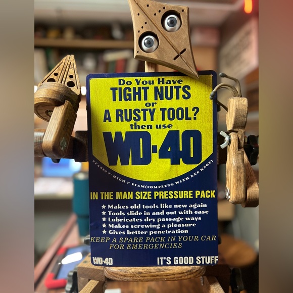 #111 Brand New WD40 sign - Picture 1 of 2